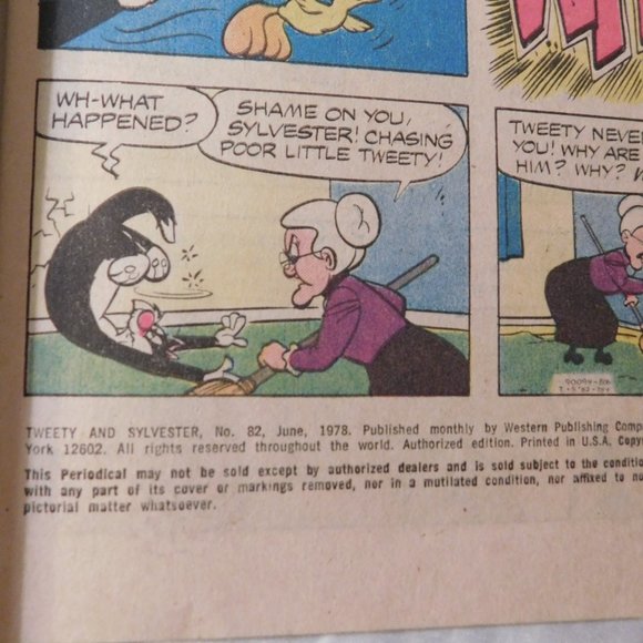 Vintage Tweety & Sylvester Comic Book 1978 - Picture 4 of 5